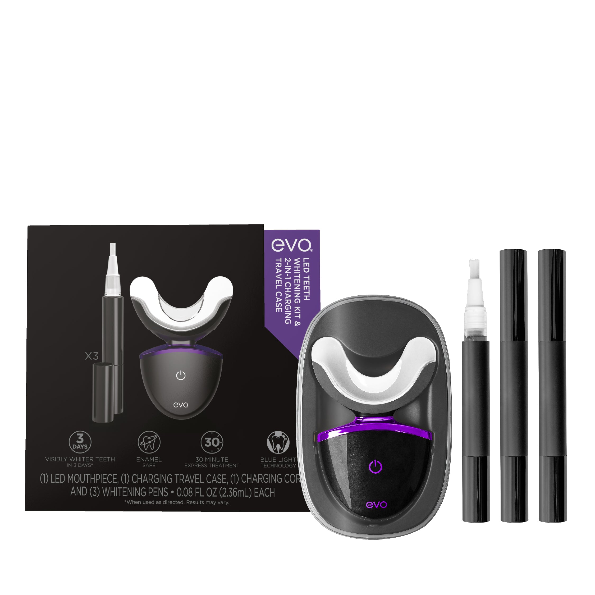 thumbnail interactive-video image 1 of LY 5W Wireless LED Dental Curing Light – 1500mw, Purple, With Whitening Tip, 430-485nm, USA Stock 1 of 6
