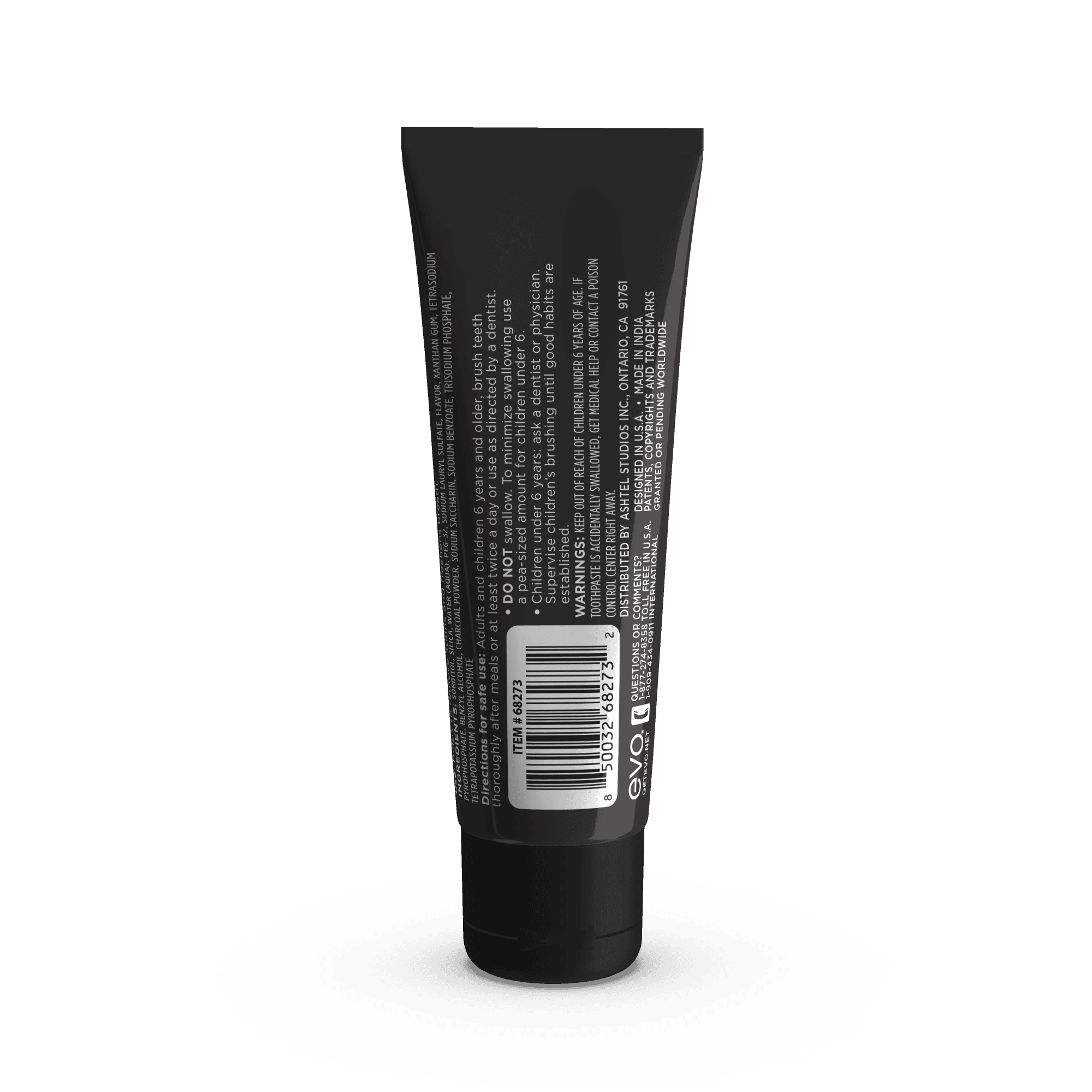 Charcoal Whitening Toothpaste - EVO